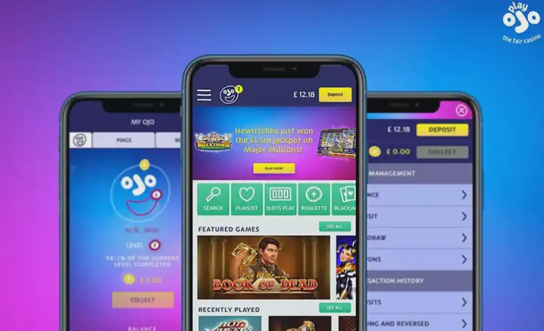 PlayOJO Casino App