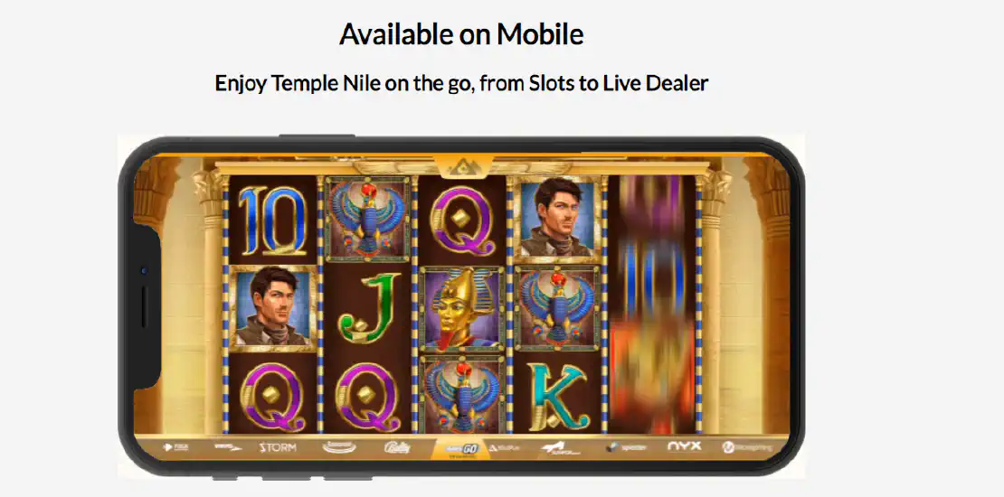 Temple Nile mobile app