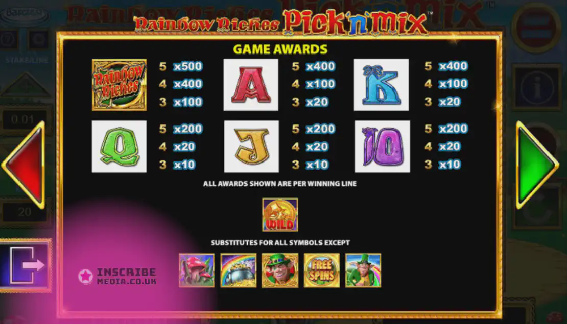 Pick n Mix Rainbow Riches