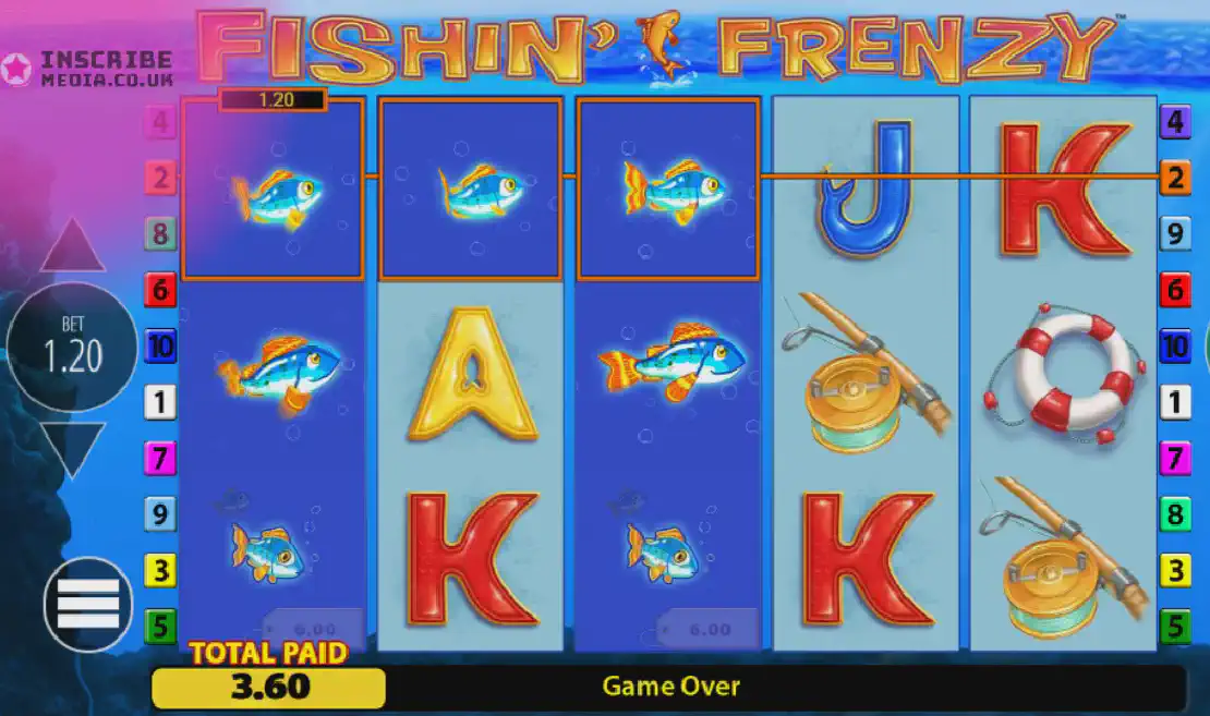 Fishin’ Frenzy the big catch demo