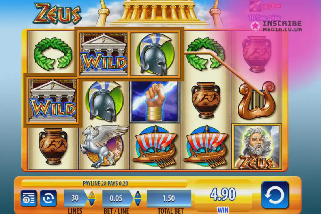 Zeus free slot games